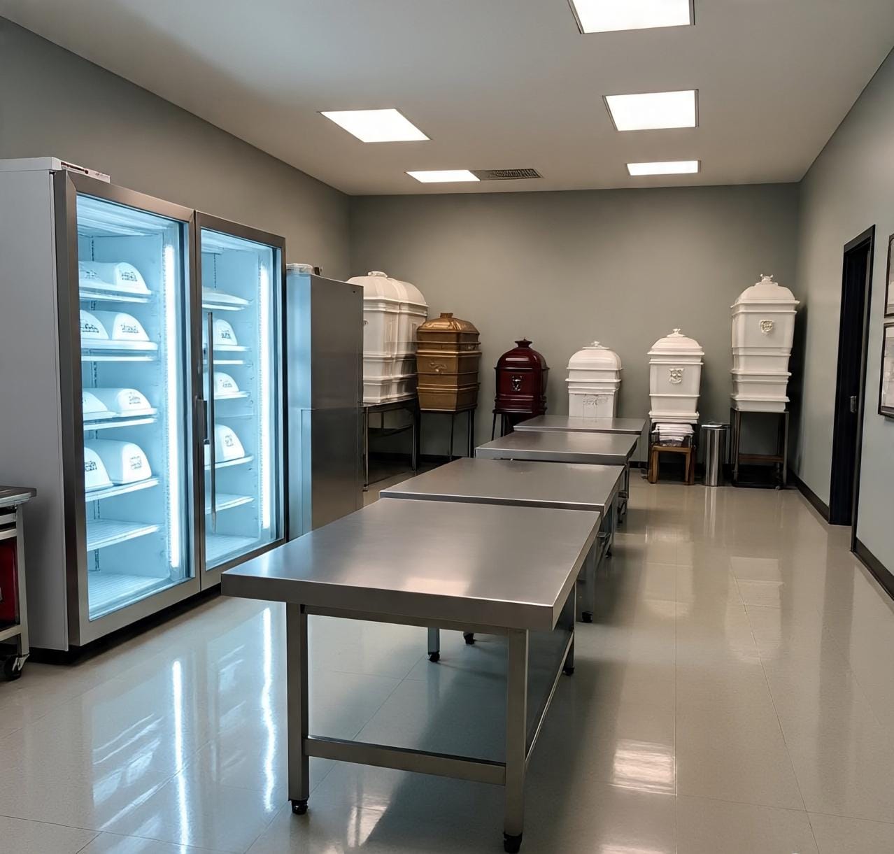 Mortuary cold room repair